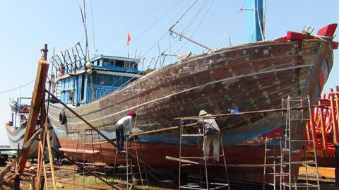 Đăng kiểm tàu cá đóng mới, sửa chữa, cải hoán