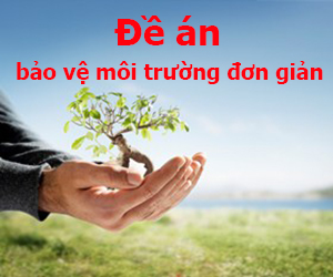 Thủ tục lập và đăng ký đề án bảo vệ môi trường đơn giản (Cấp Sở TNMT)