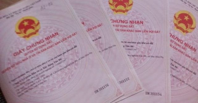 Thủ tục cấp đổi Giấy chứng nhận quyền sử dụng đất, quyền sở hữu nhà ở và tài sản khác gắn liền với đất