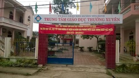 Đình chỉ, giải thể Trung tâm giáo dục thường xuyên