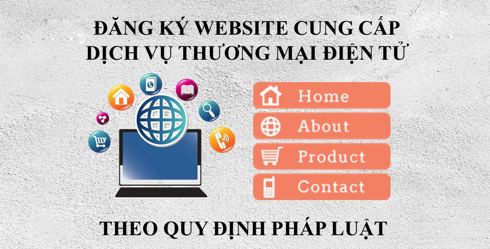 Đăng ký lại website cung cấp dịch vụ thương mại điện tử