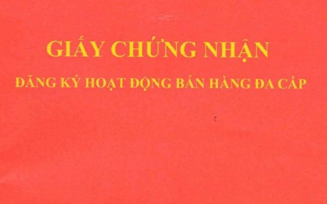 Thủ tục gia hạn Giấy chứng nhận đăng ký hoạt động bán hàng đa cấp