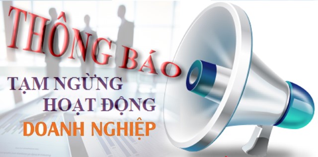 Thủ tục tạm ngừng kinh doanh của doanh nghiệp